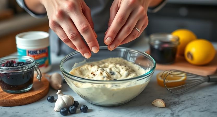 blue jam garlic aioli recipe