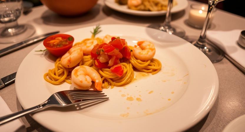 creamy shrimp and pasta recipes with pico de gallo recipe