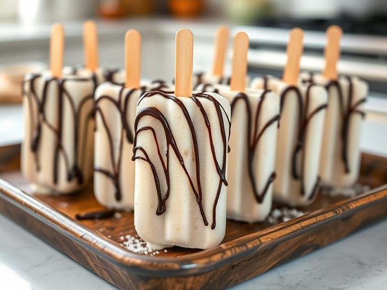 homemade eskimo pie popsicle recipe