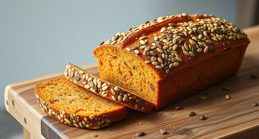 seeded miso sweet potato bread recipe
