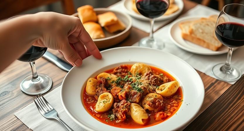 Cheesesteak Tortellini in Rich