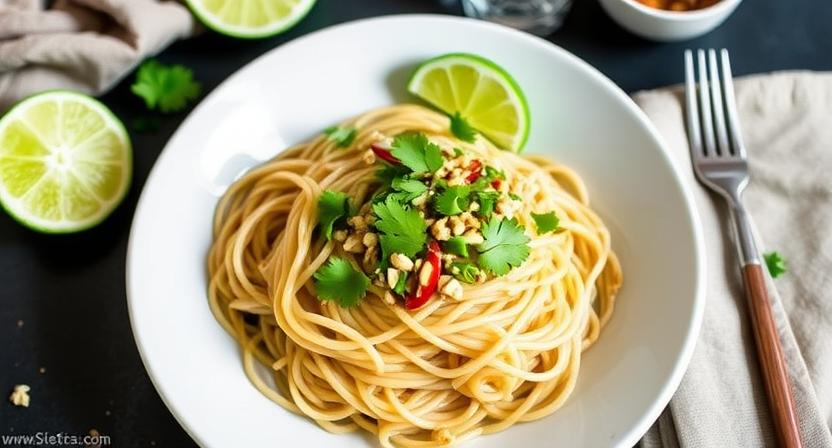 Trader Joe's Thai Wheat Noodles Recipe 
